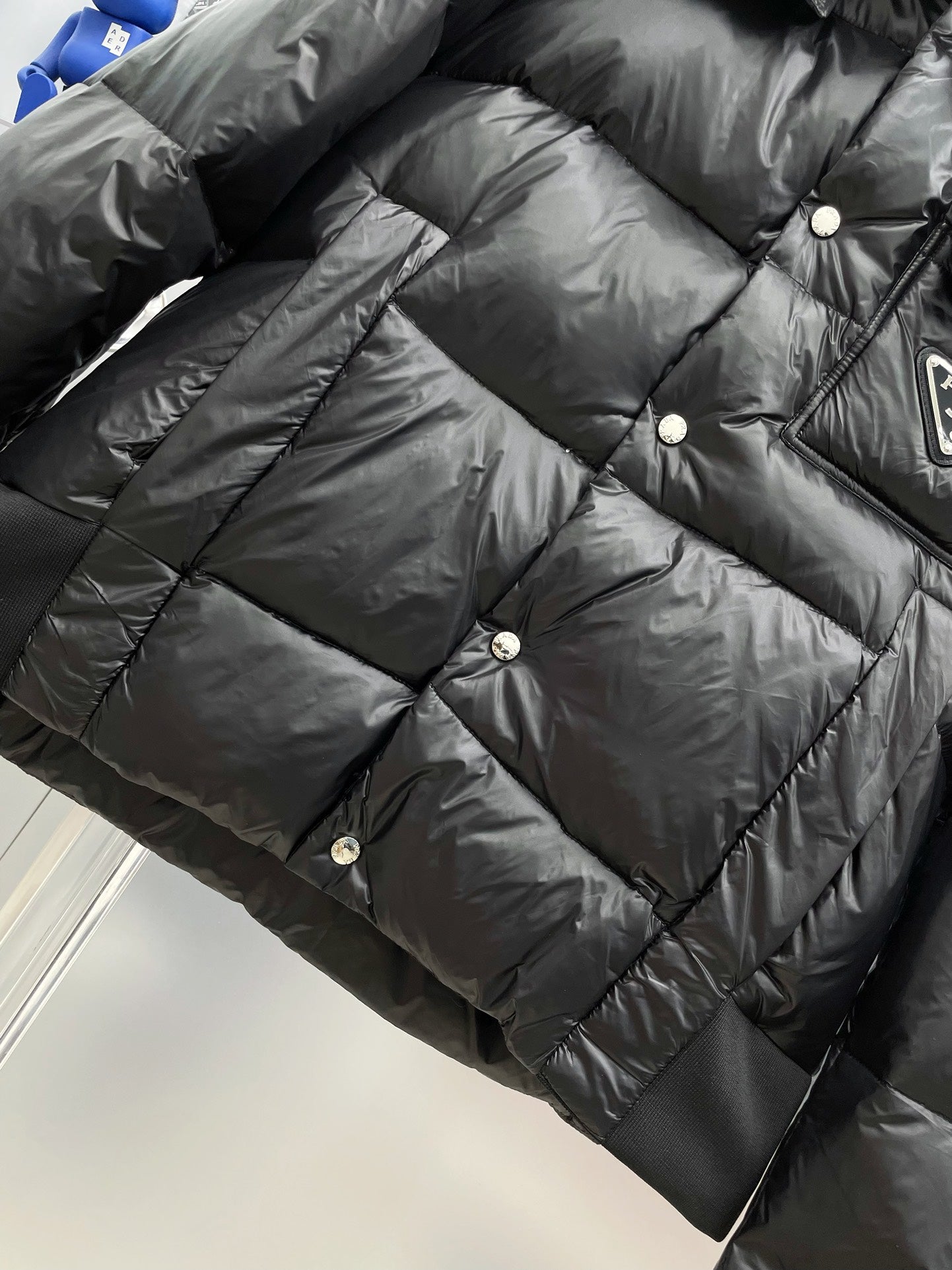 PRADA 2024 FW Down Jacket | Metal Triangle Logo | M–3XL
