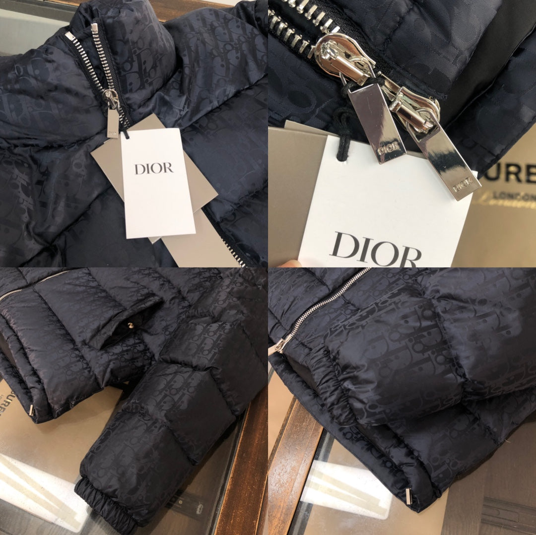 DIOR 2024 FW Couple Down Jacket | Premium 1:1 Hardware | Unisex | Sizes 44–54