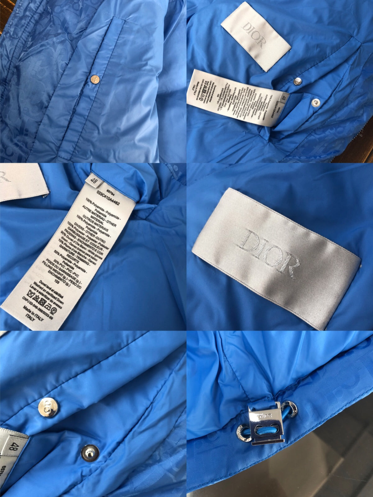 DIOR 2024 FW Couple Down Jacket | Premium 1:1 Hardware | Unisex | Sizes 44–54