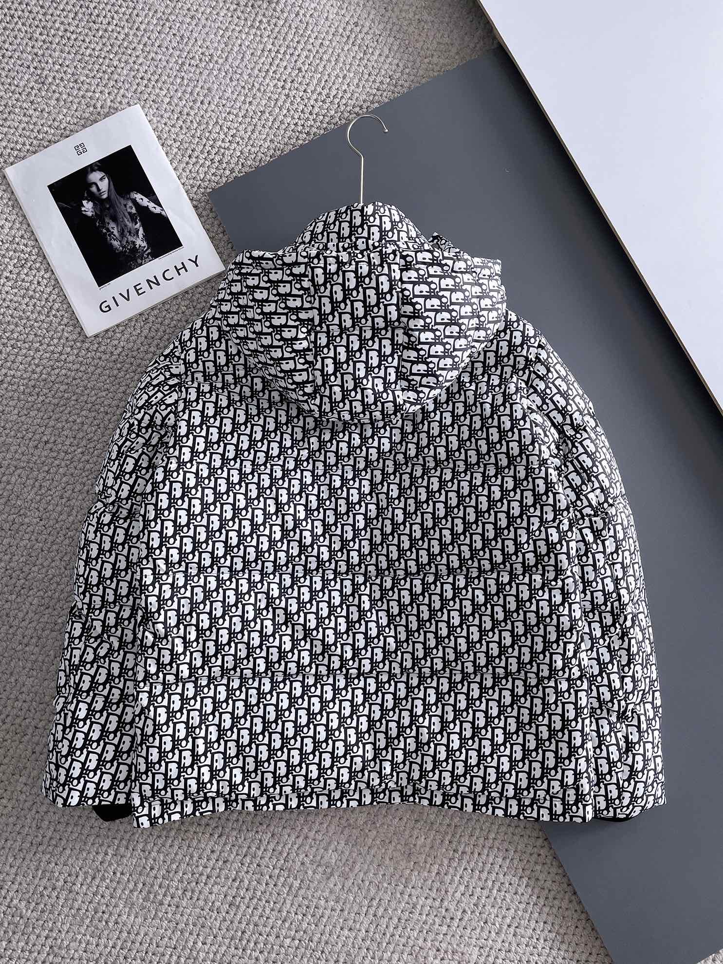 DIOR 2024 Fall/Winter Premium Down Jacket | 90% White Goose Down | Unisex | Sizes M–3XL