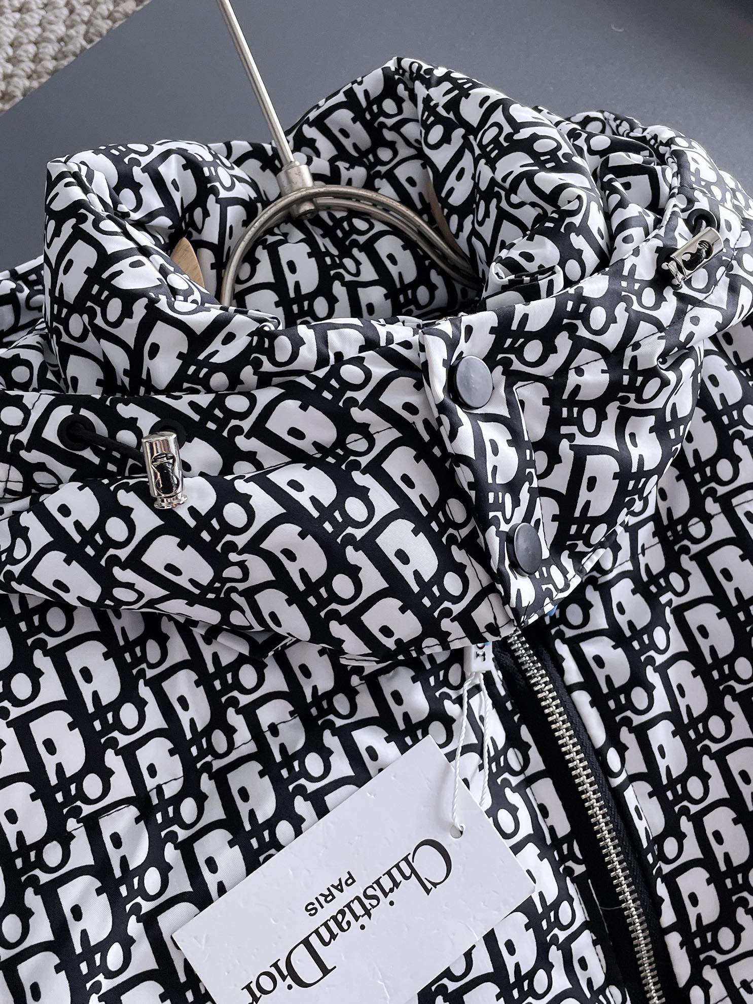 DIOR 2024 Fall/Winter Premium Down Jacket | 90% White Goose Down | Unisex | Sizes M–3XL