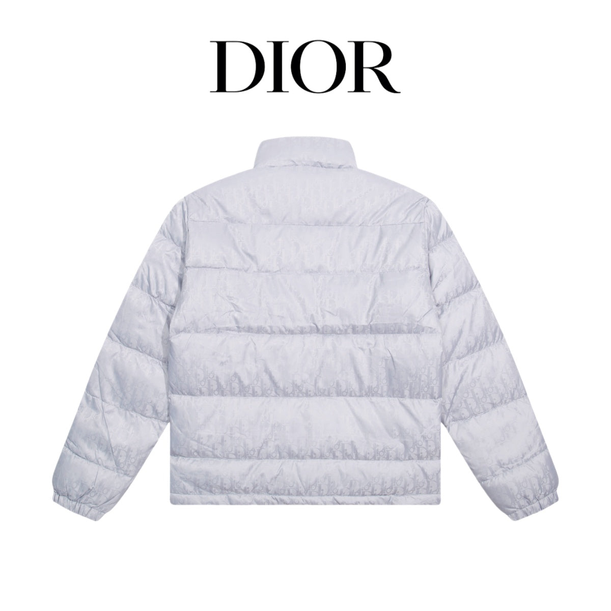 Dior Oblique Monogram High-Collar Down Jacket | Evergreen Classic | S–XL