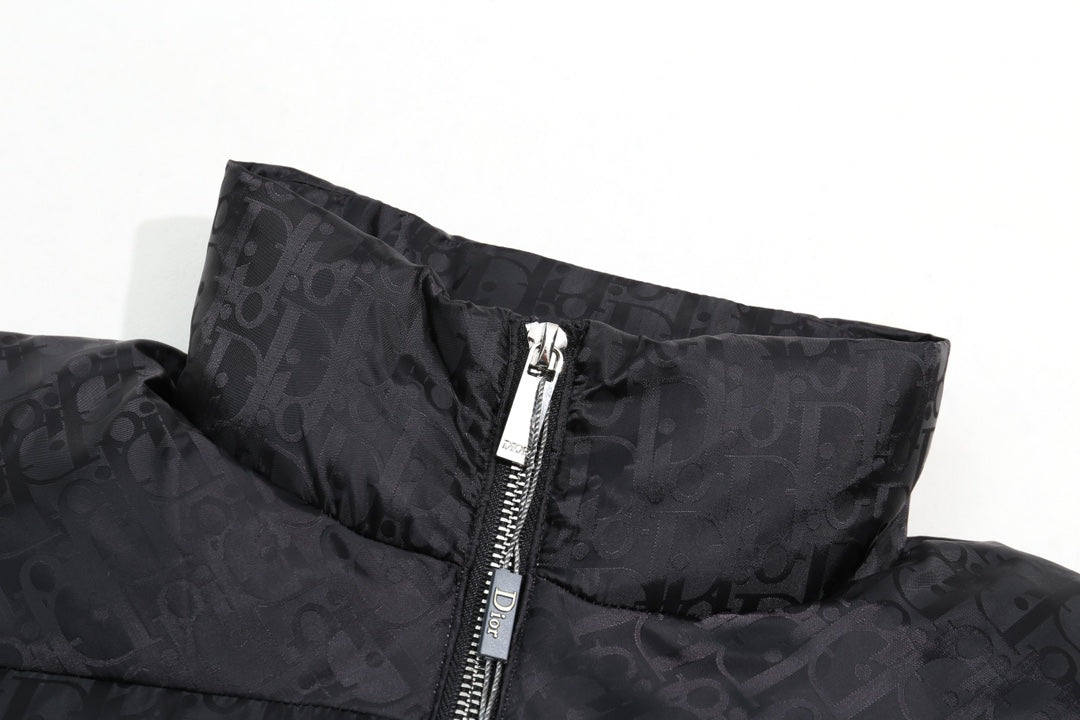 Dior CD 24FW Oblique Monogram Full-Print Down Jacket | S–XL