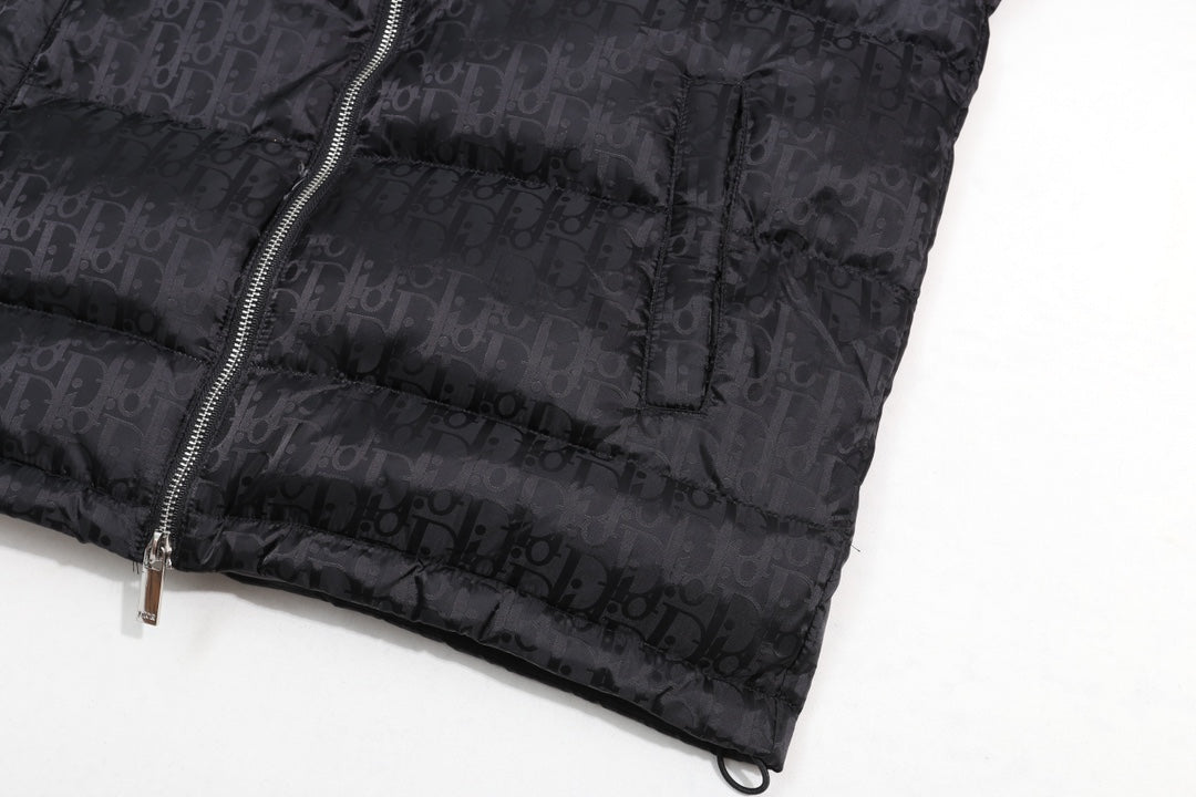 Dior CD 24FW Oblique Monogram Full-Print Down Jacket | S–XL