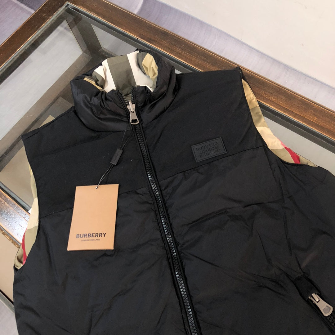 Burberry 2024 FW Reversible Down Vest | Classic Check | Unisex | S–XXL