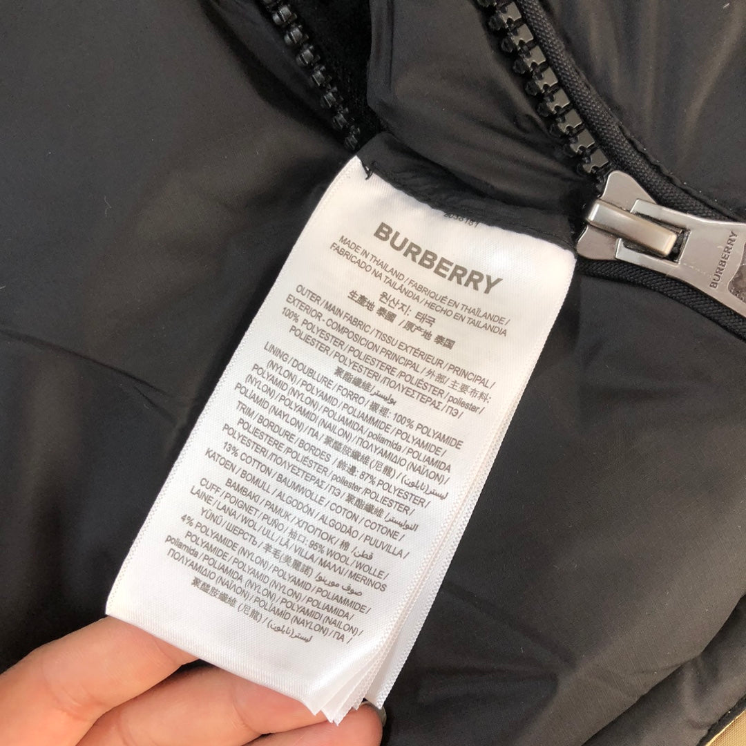 Burberry 2024 FW Reversible Down Vest | Classic Check | Unisex | S–XXL