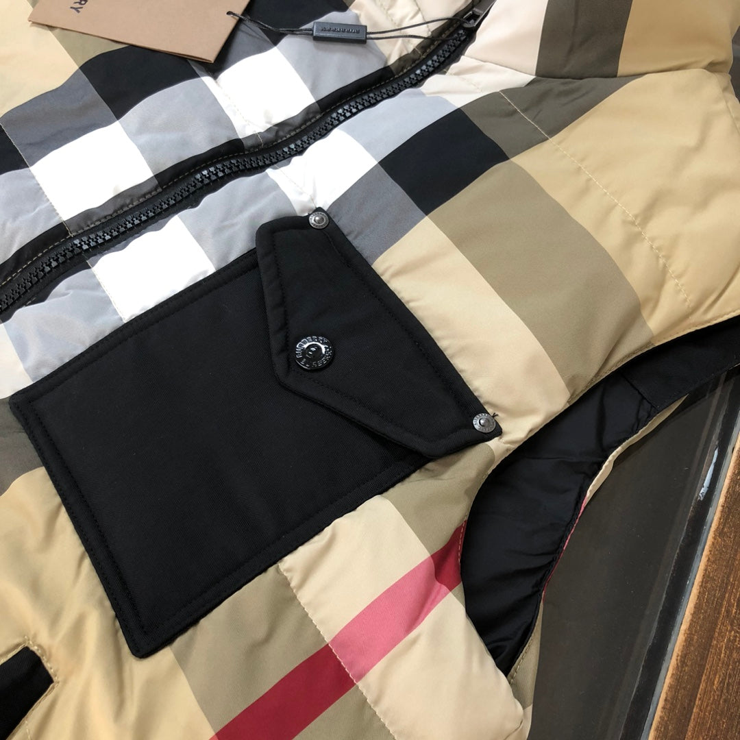 Burberry 2024 FW Reversible Down Vest | Classic Check | Unisex | S–XXL
