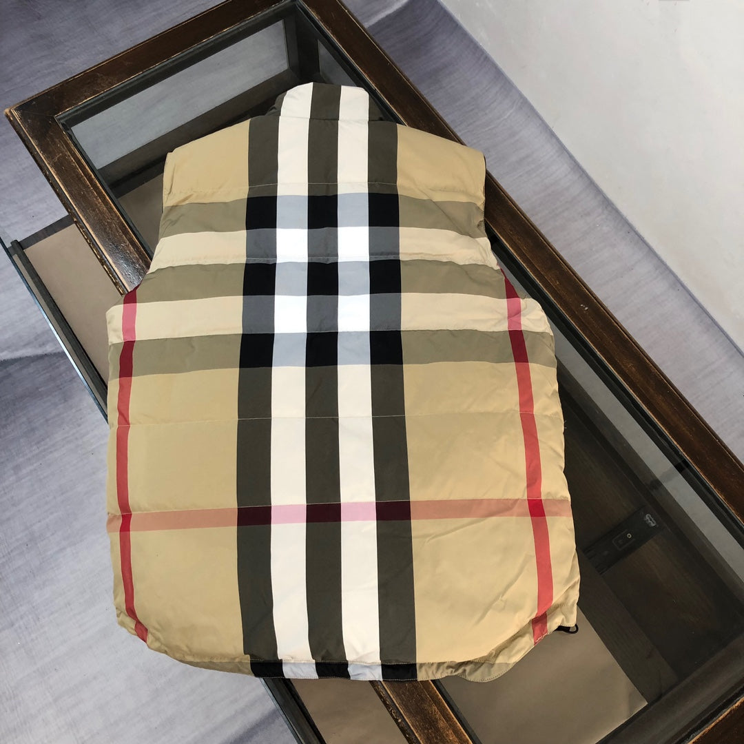 Burberry 2024 FW Reversible Down Vest | Classic Check | Unisex | S–XXL