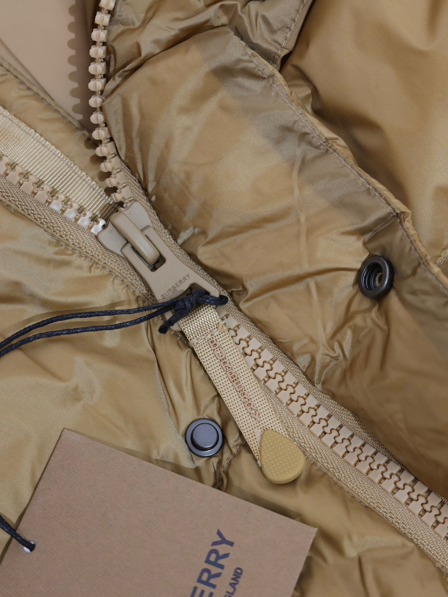 Burberry 2024 Couple’s Convertible Sleeve Down Jacket – Zhou Dongyu Popular Edition | XS–XL