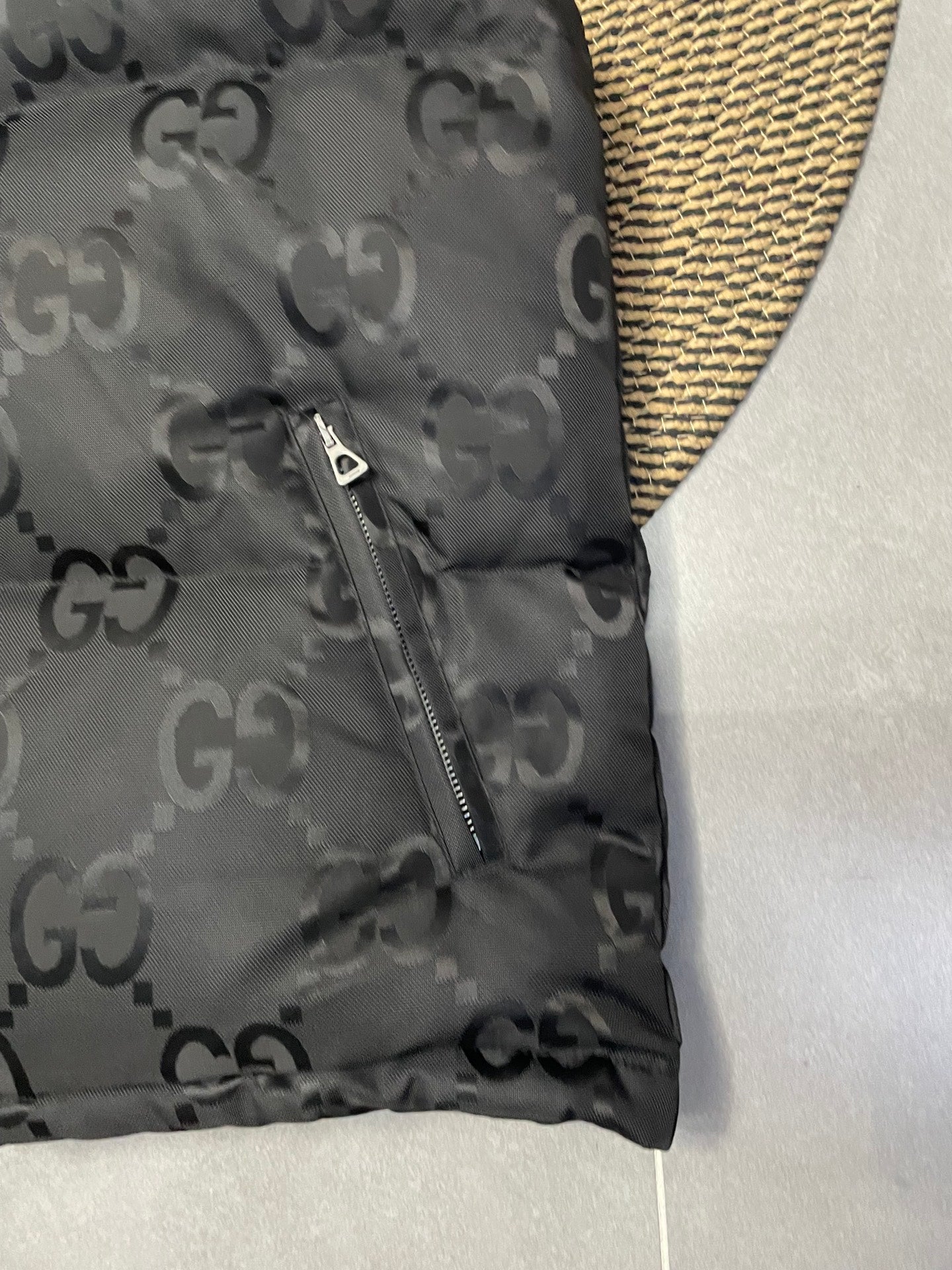 GUCCI FW New GG Monogram Hooded Down Vest – Unisex | Sizes 42–50