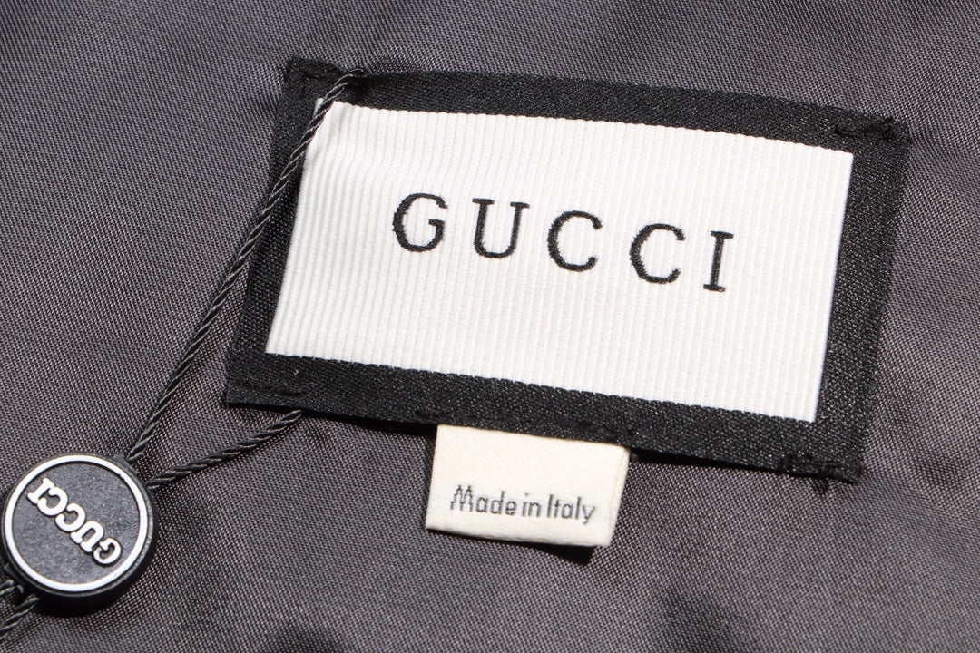 GUCCI Men’s FW Jumbo GG Black Down Jacket – Unisex | Sizes M–XXL