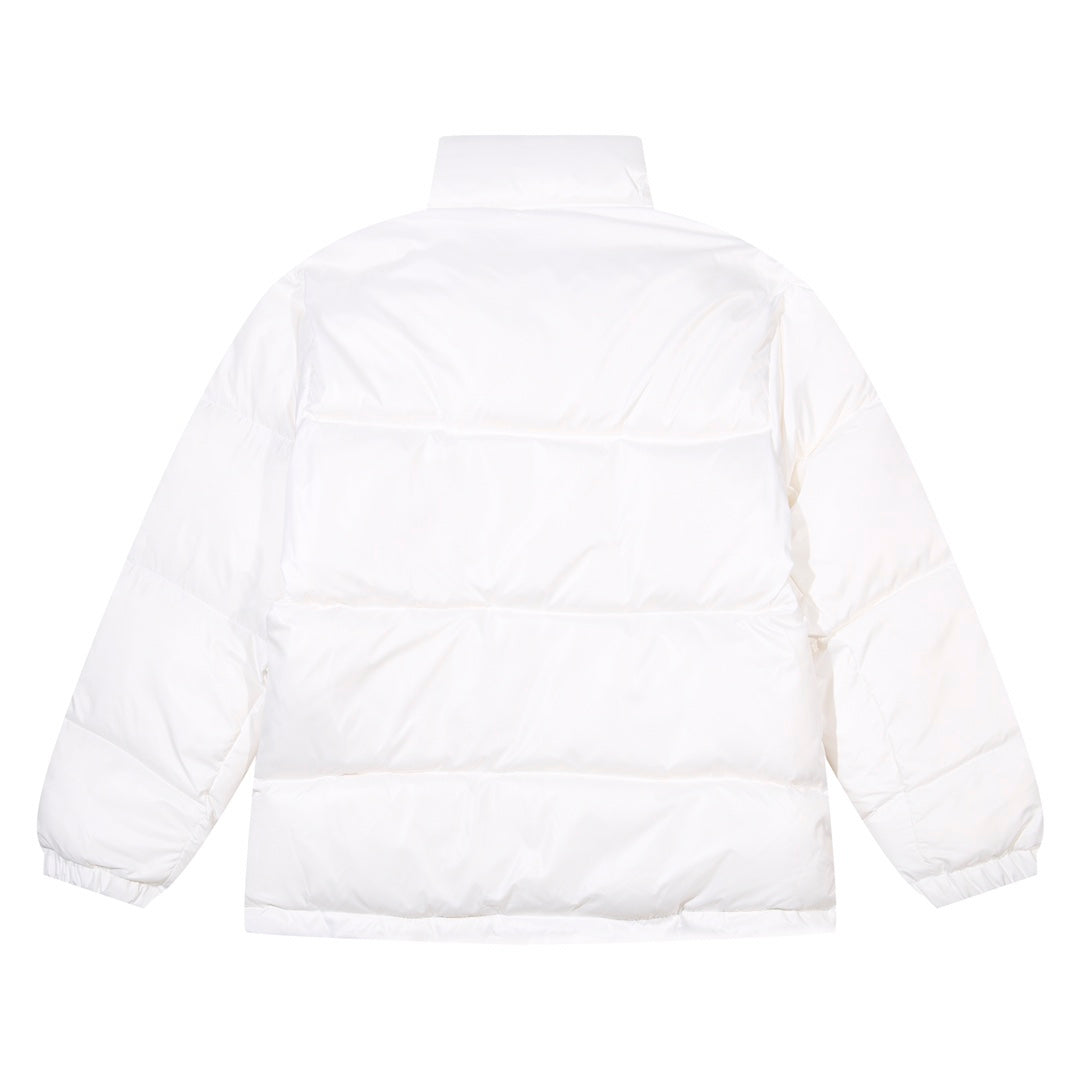 GUCCI 2024 FW Classic Striped Down Jacket – Unisex | Sizes M–XXL | Black & White