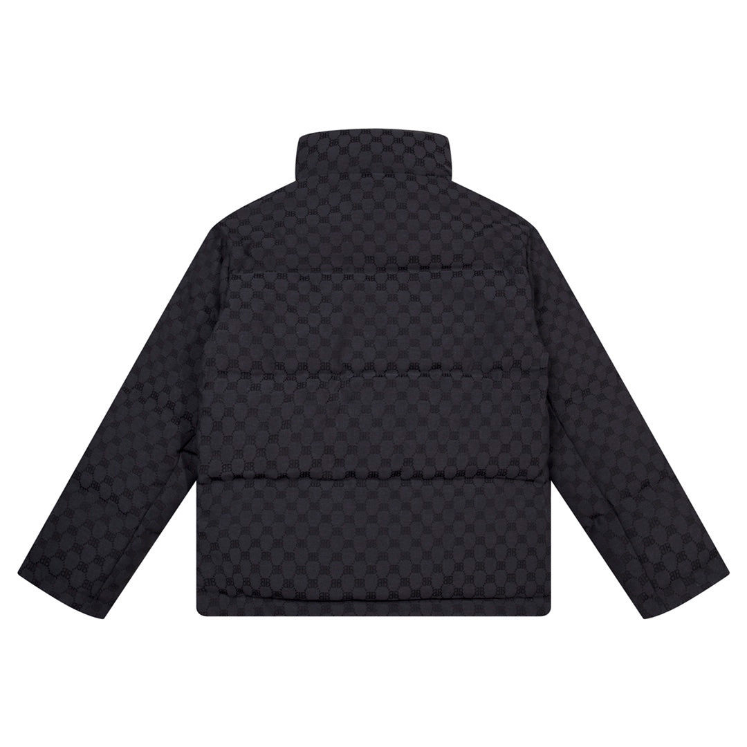 Balenciaga x Gucci Hacker Series Monogram Down Jacket | Brown | Unisex | Size M–XXL