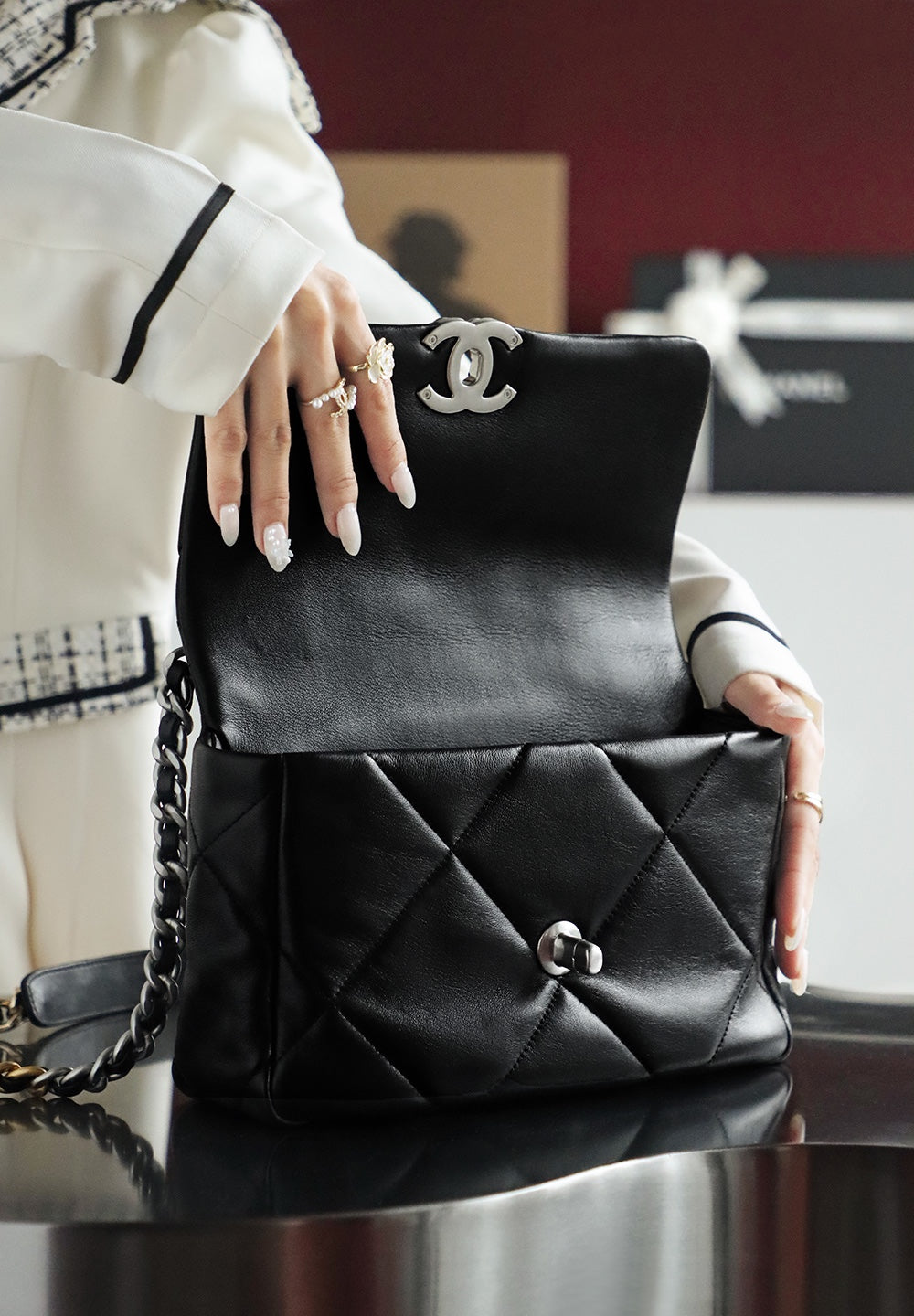 CHANEL women's bags 35