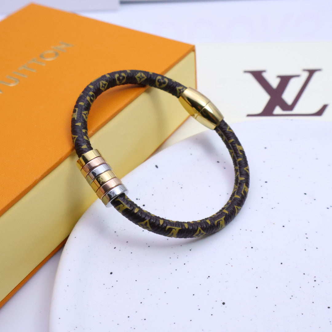 Louis Vuitton Luxury Bracelet | Iconic Elegance & Boutique-Grade Quality 95