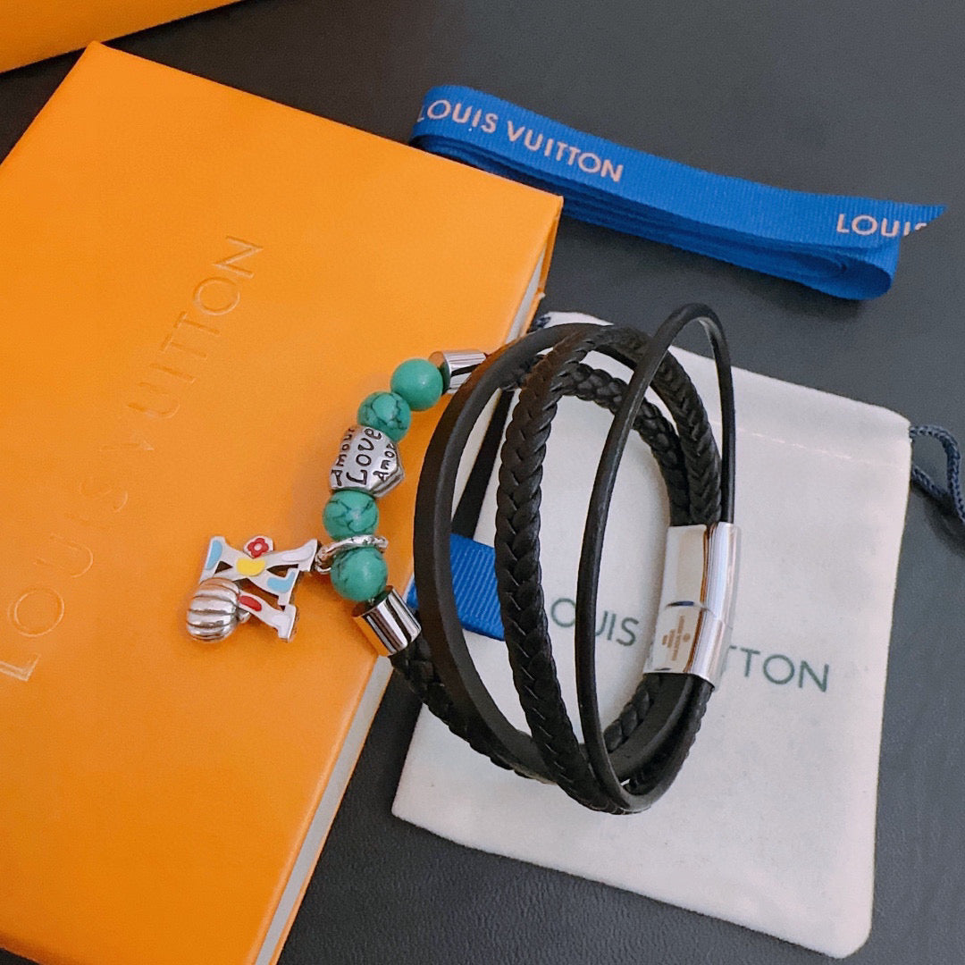 Louis Vuitton Luxury Bracelet | Iconic Elegance & Boutique-Grade Quality 121