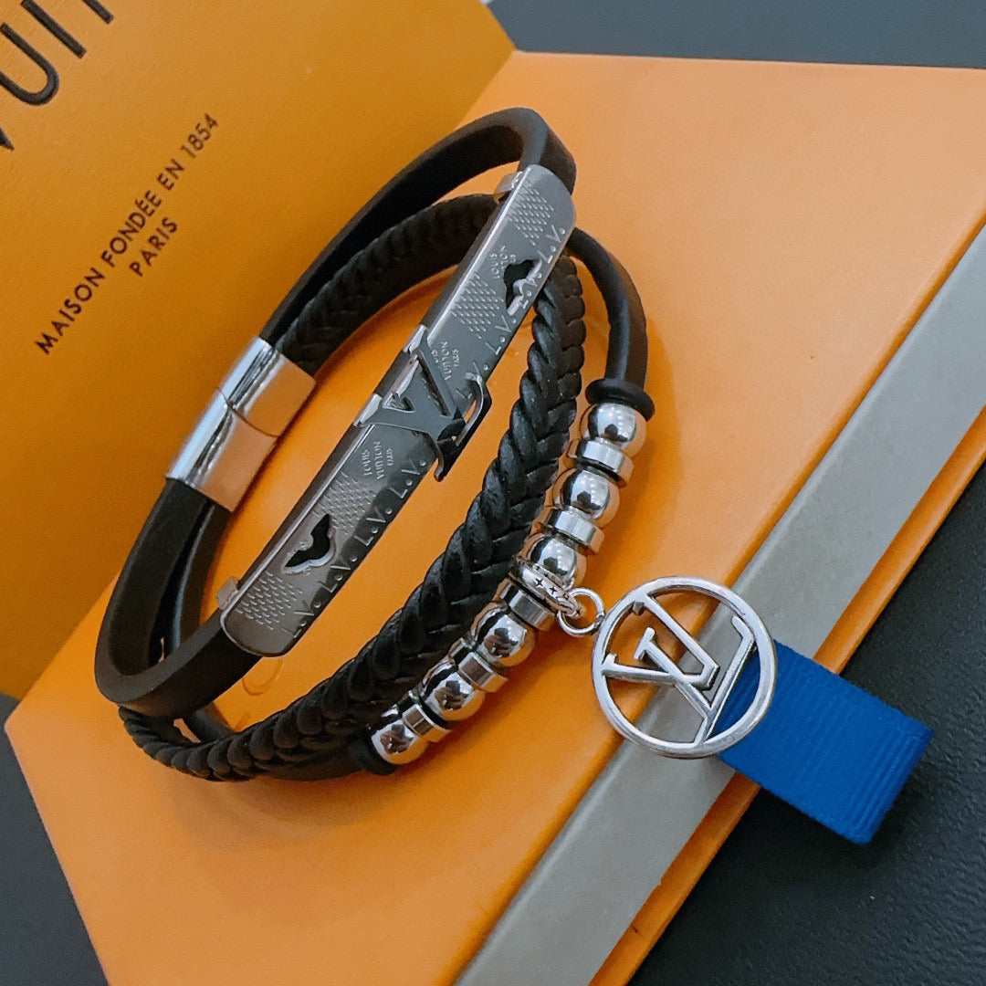 Louis Vuitton Luxury Bracelet | Iconic Elegance & Boutique-Grade Quality 123