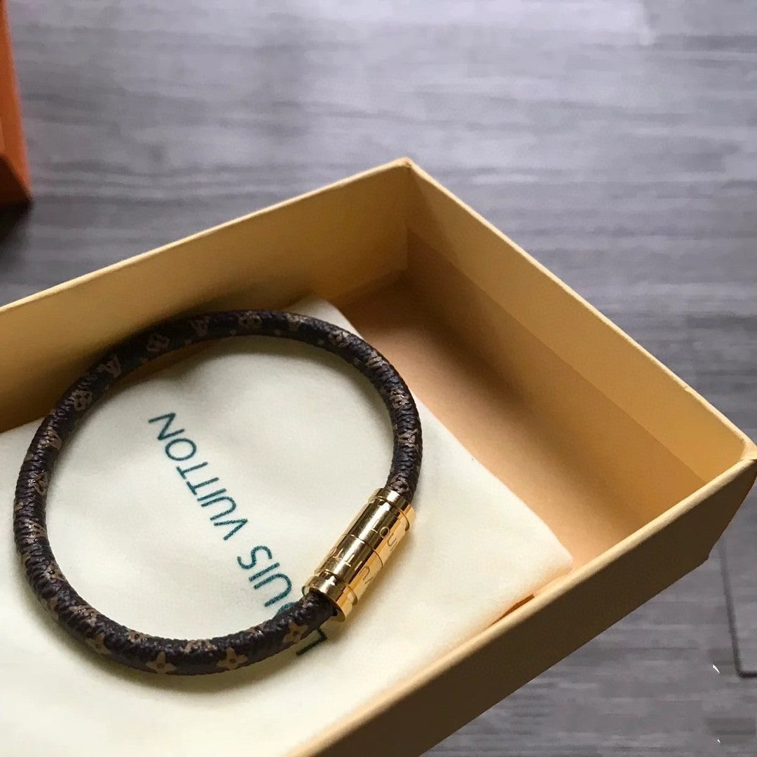 Louis Vuitton Luxury Bracelet | Iconic Elegance & Boutique-Grade Quality 129