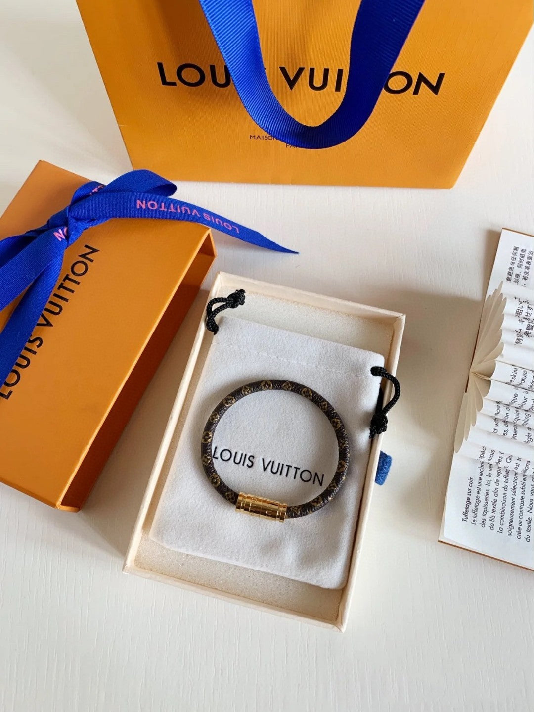 Louis Vuitton Luxury Bracelet | Iconic Elegance & Boutique-Grade Quality 129