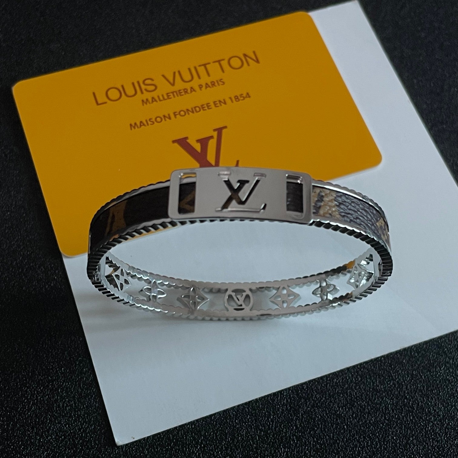 Louis Vuitton Luxury Bracelet | Iconic Elegance & Boutique-Grade Quality 131
