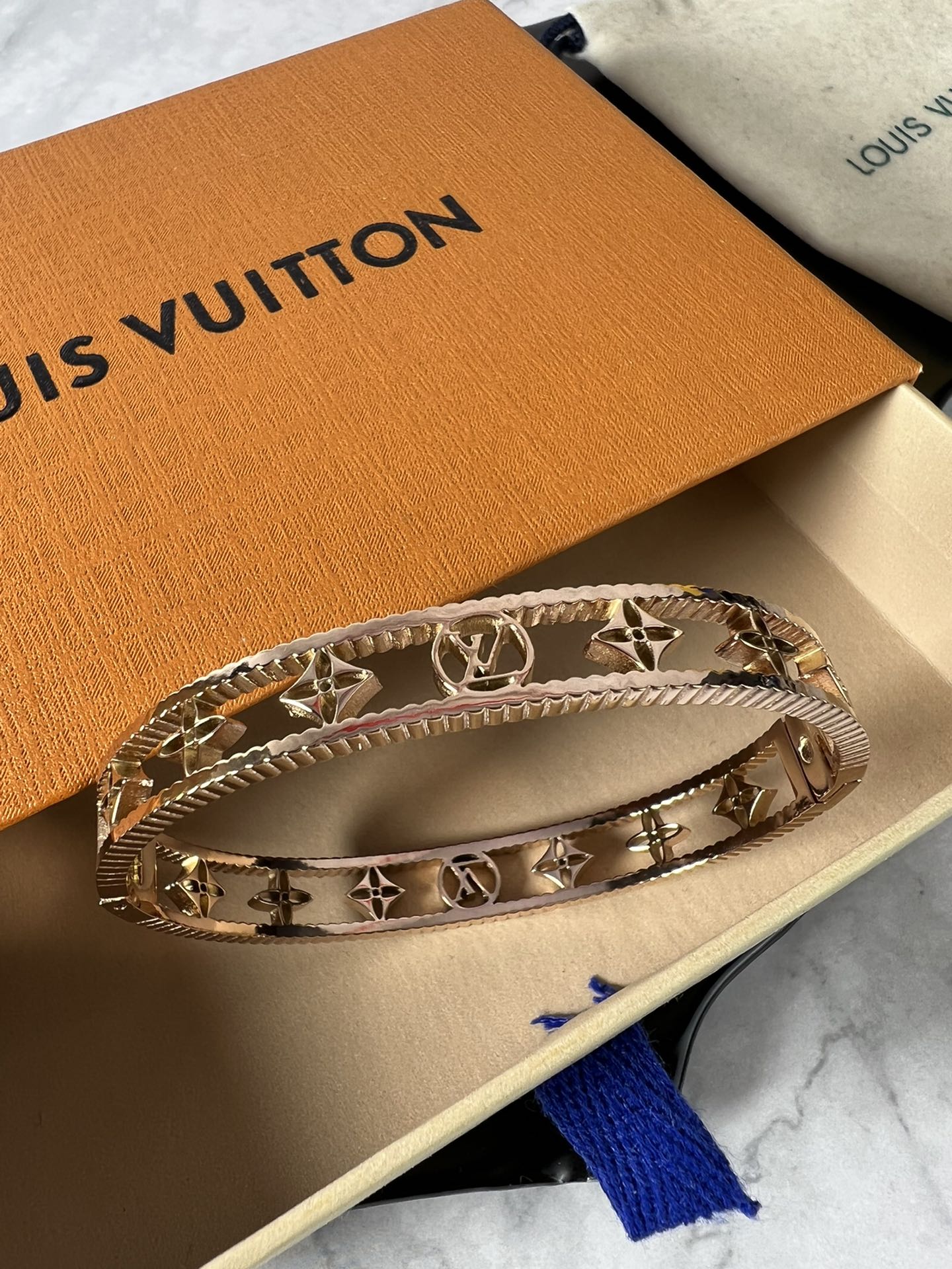 Louis Vuitton Luxury Bracelet | Iconic Elegance & Boutique-Grade Quality 143