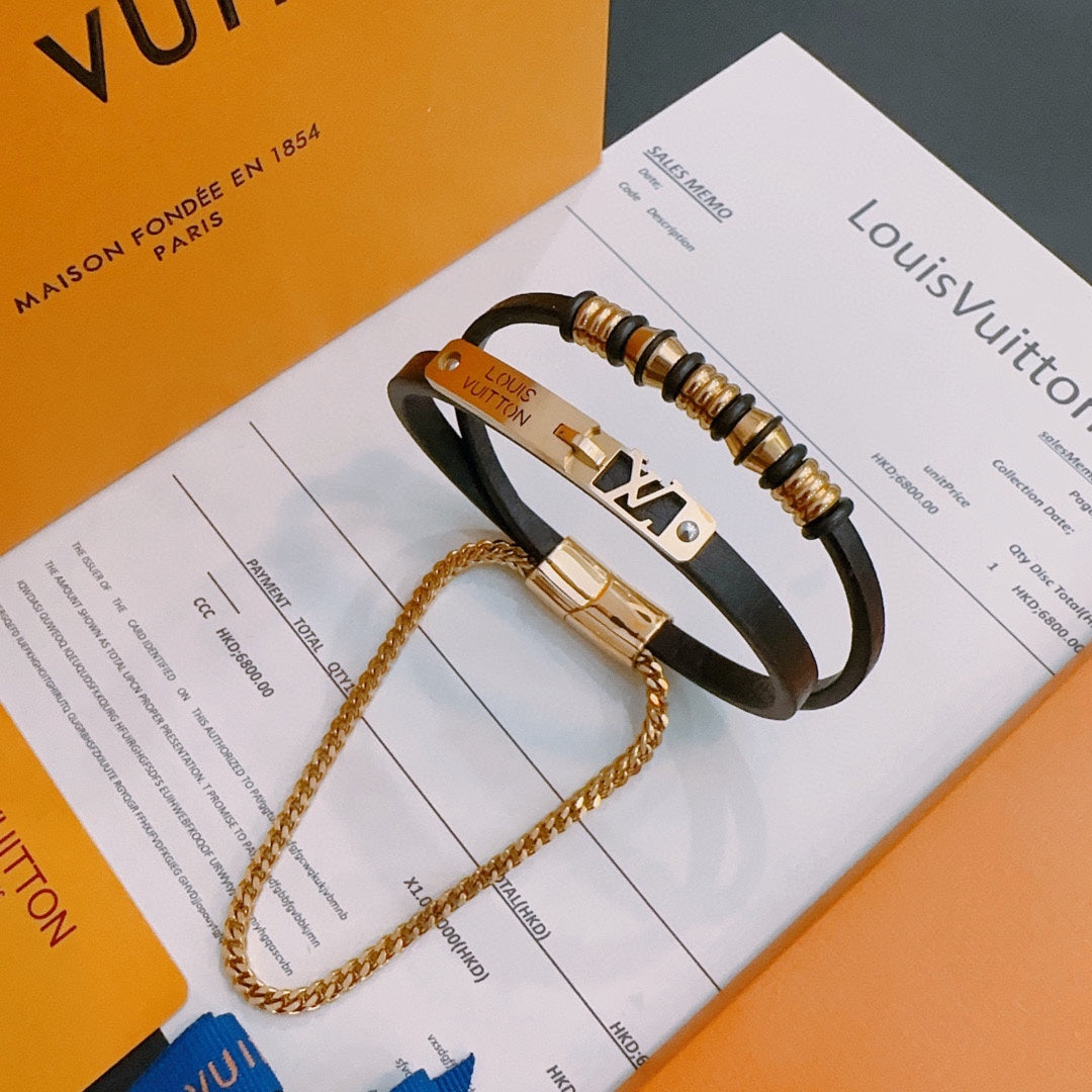 Louis Vuitton Luxury Bracelet | Iconic Elegance & Boutique-Grade Quality 151