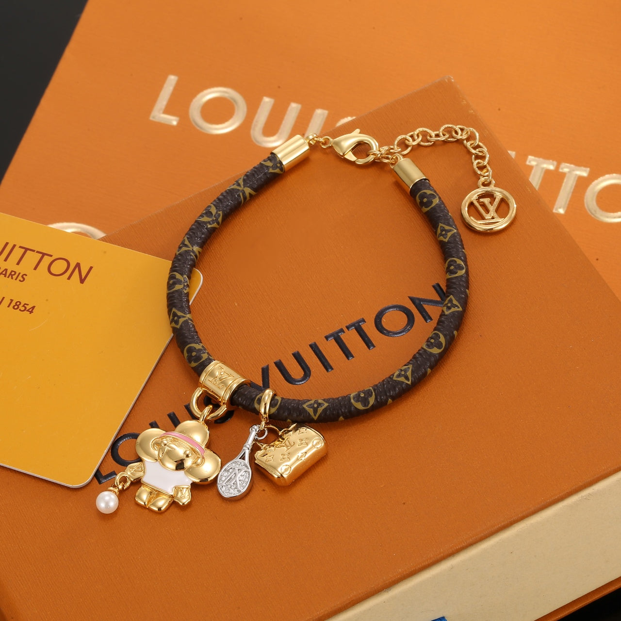 Louis Vuitton Luxury Bracelet | Iconic Elegance & Boutique-Grade Quality 156