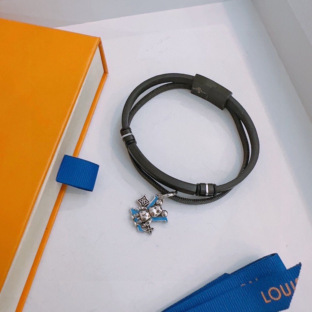 Louis Vuitton Luxury Bracelet | Iconic Elegance & Boutique-Grade Quality 173