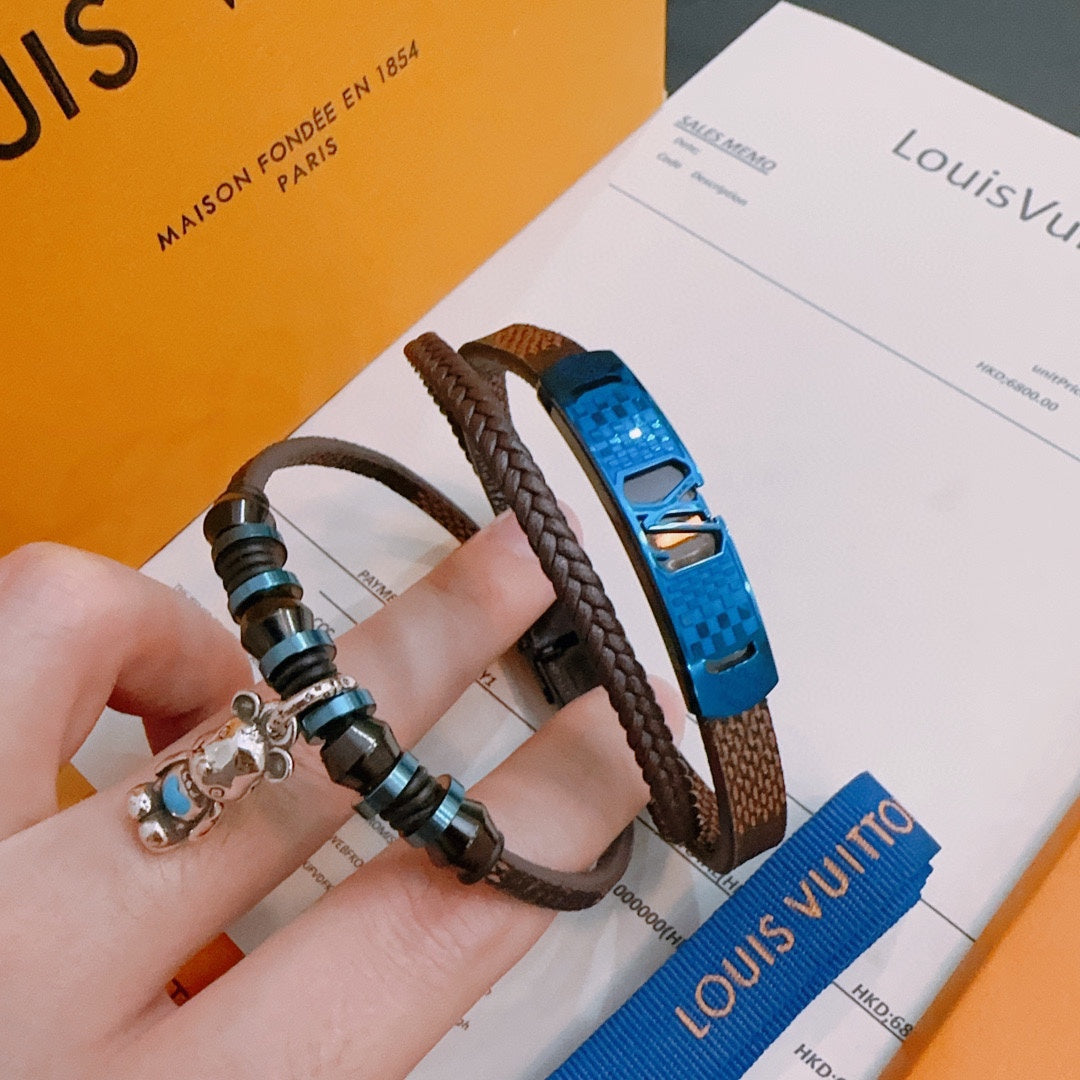 Louis Vuitton Luxury Bracelet | Iconic Elegance & Boutique-Grade Quality 186