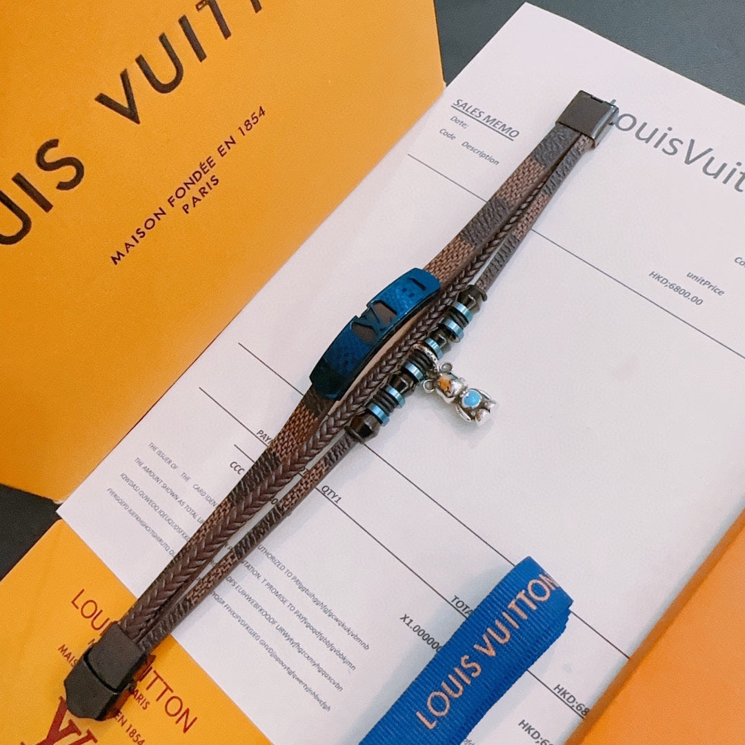 Louis Vuitton Luxury Bracelet | Iconic Elegance & Boutique-Grade Quality 186