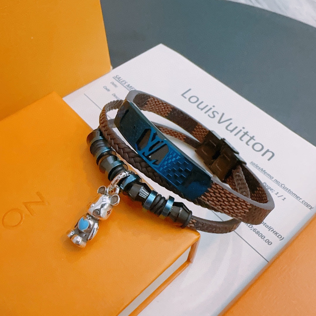 Louis Vuitton Luxury Bracelet | Iconic Elegance & Boutique-Grade Quality 186