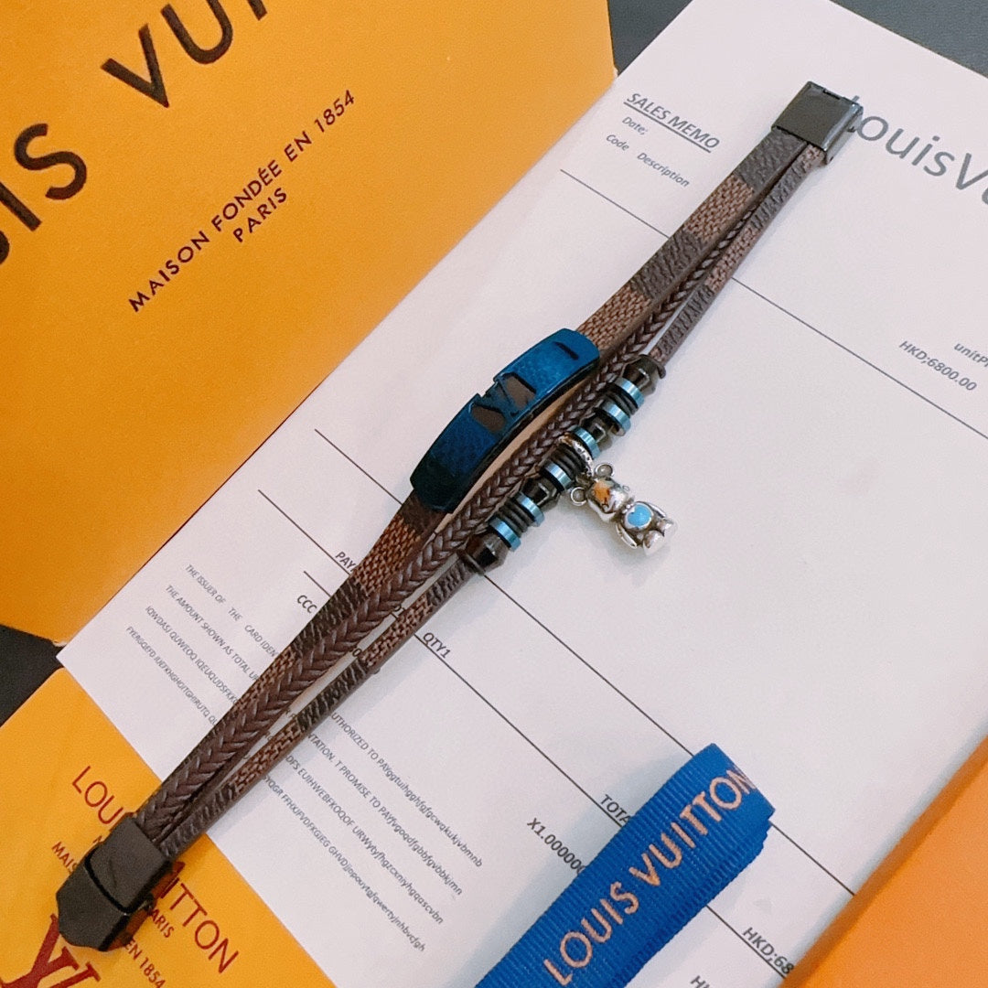 Louis Vuitton Luxury Bracelet | Iconic Elegance & Boutique-Grade Quality 186