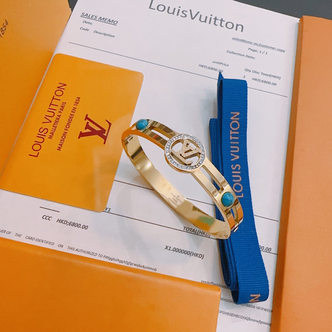 Louis Vuitton Luxury Bracelet | Iconic Elegance & Boutique-Grade Quality 196