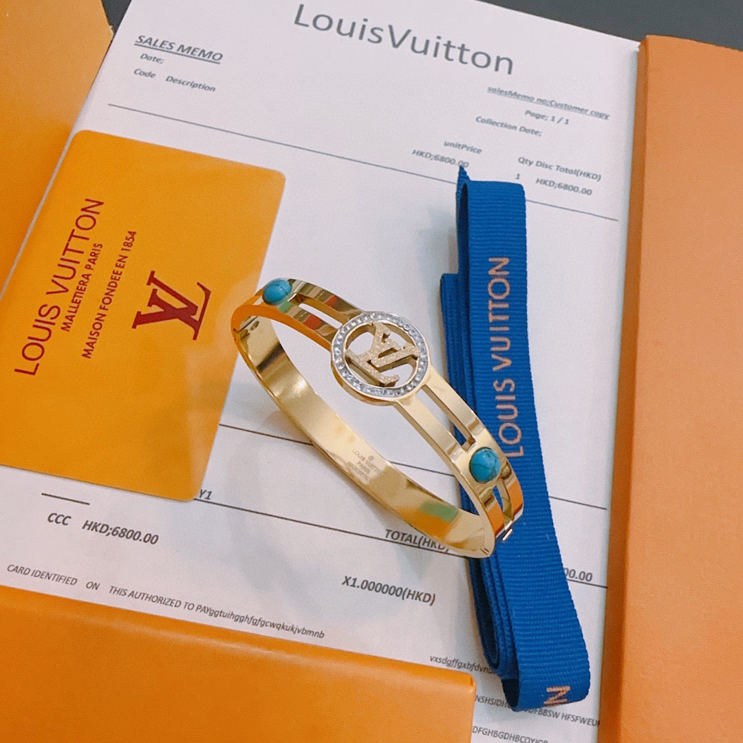 Louis Vuitton Luxury Bracelet | Iconic Elegance & Boutique-Grade Quality 196