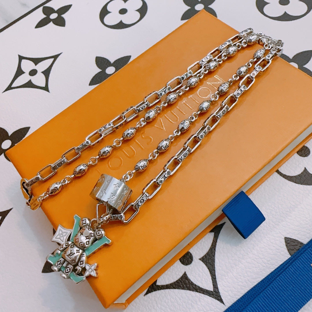 Louis Vuitton Luxury Necklace | Iconic Elegance & Boutique-Grade Quality 12