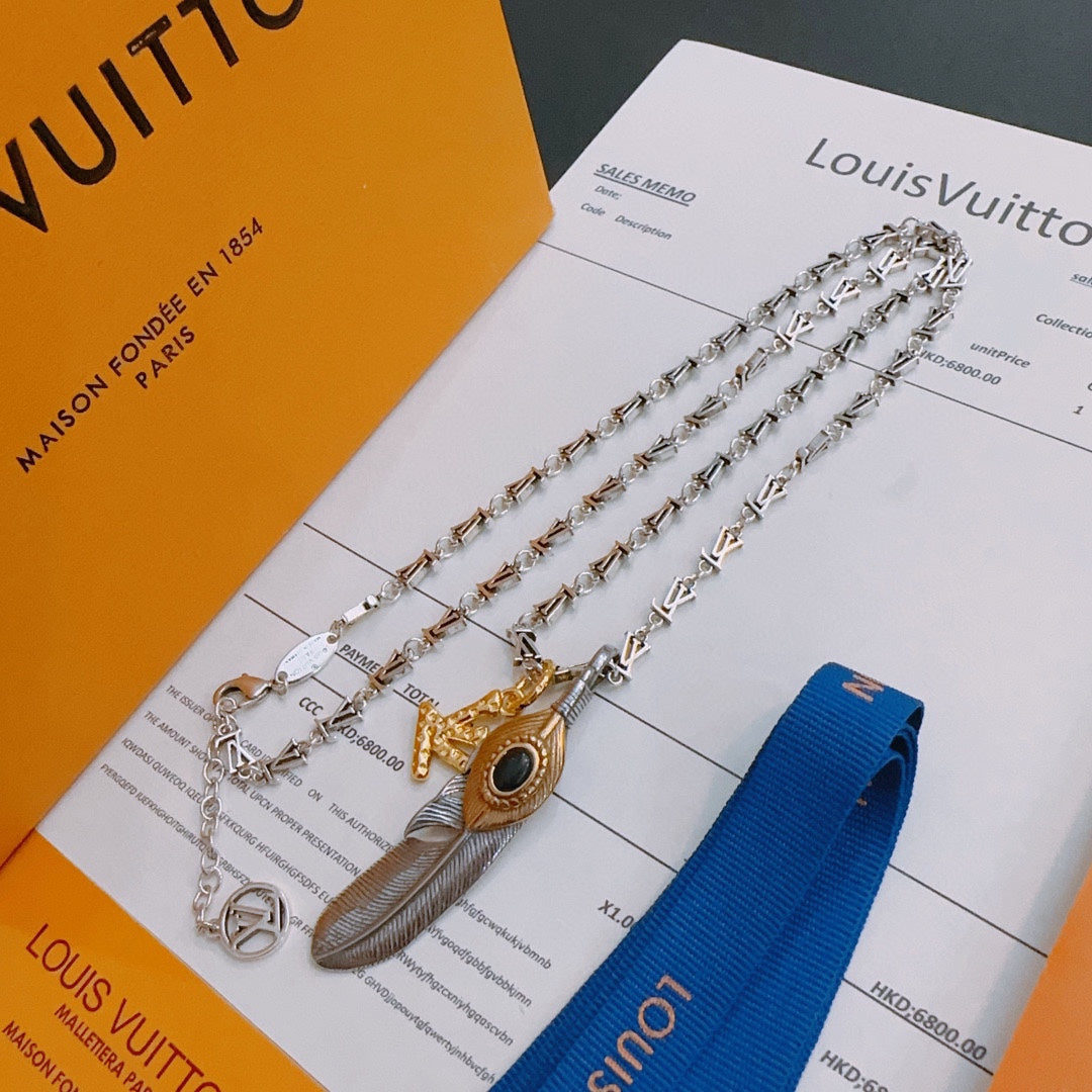 Louis Vuitton Luxury Necklace | Iconic Elegance & Boutique-Grade Quality 19