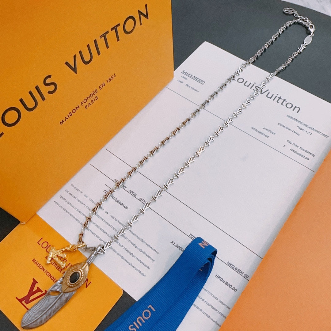 Louis Vuitton Luxury Necklace | Iconic Elegance & Boutique-Grade Quality 19