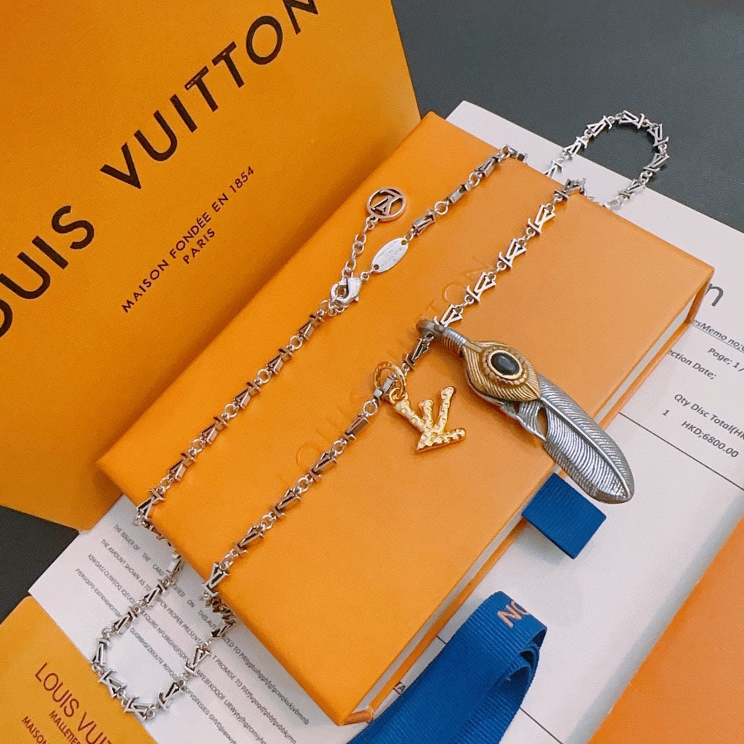 Louis Vuitton Luxury Necklace | Iconic Elegance & Boutique-Grade Quality 19