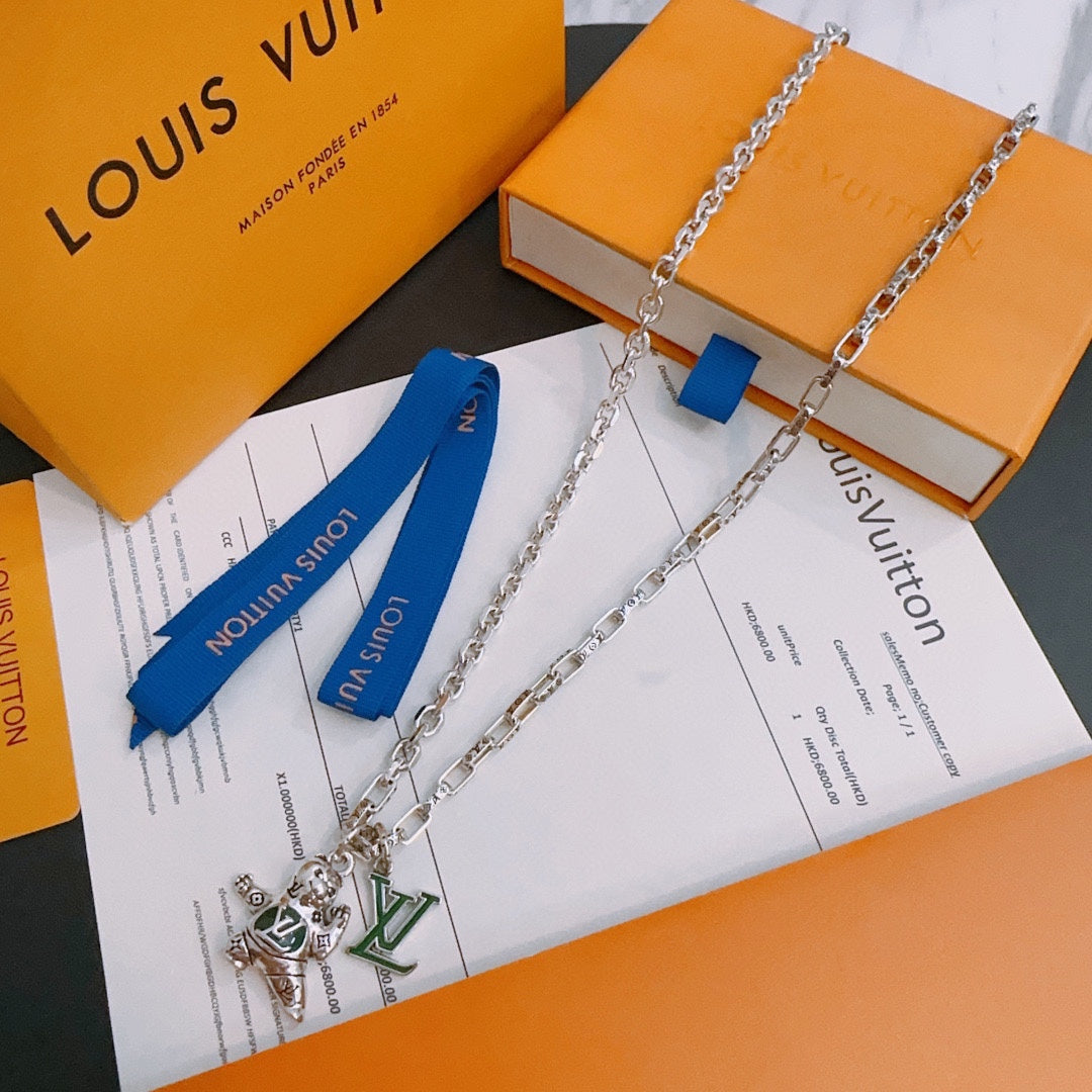 Louis Vuitton Luxury Necklace | Iconic Elegance & Boutique-Grade Quality 20