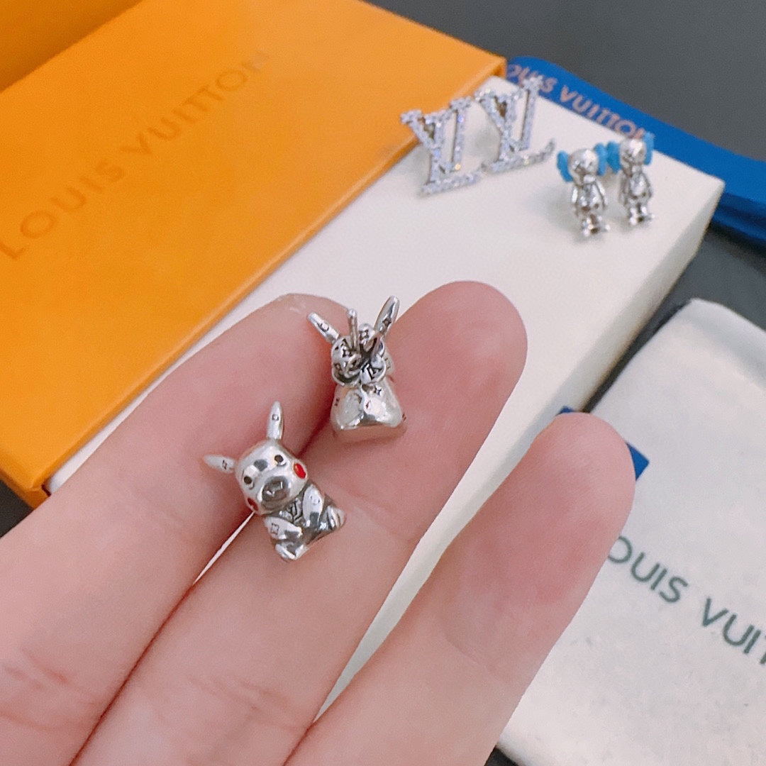 Louis Vuitton Luxury Earrings | Iconic Elegance & Boutique-Grade Quality 16