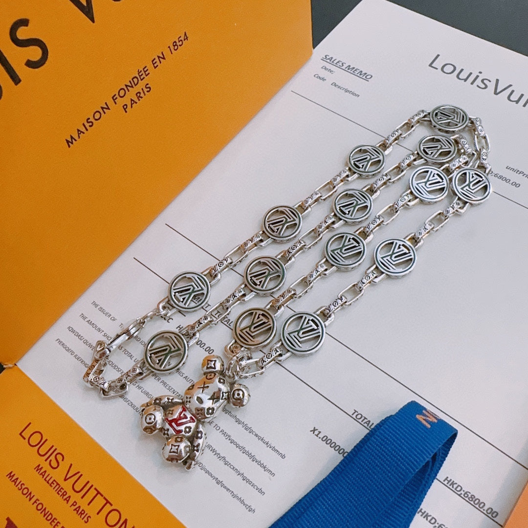 Louis Vuitton Luxury Necklace | Iconic Elegance & Boutique-Grade Quality 23
