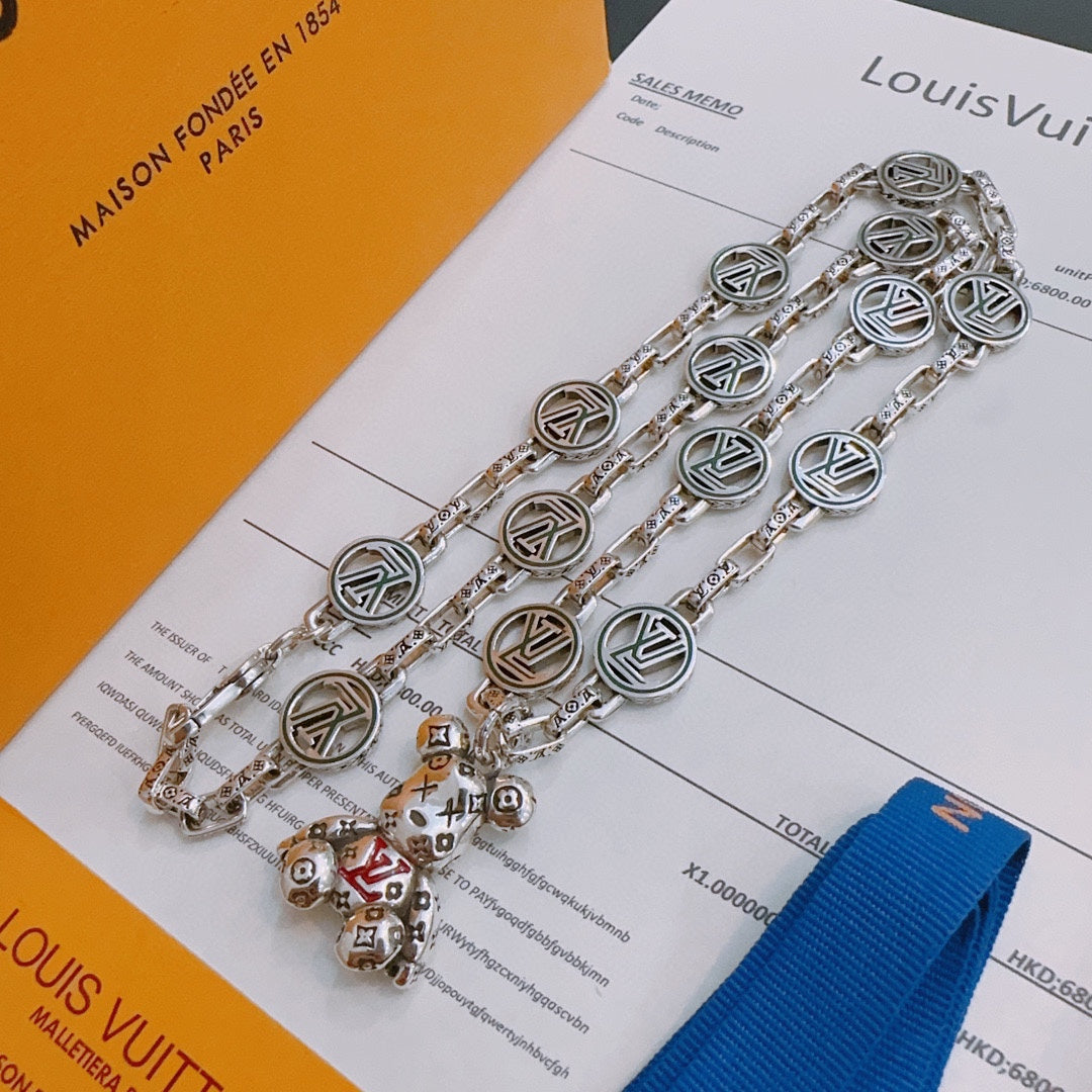 Louis Vuitton Luxury Necklace | Iconic Elegance & Boutique-Grade Quality 23