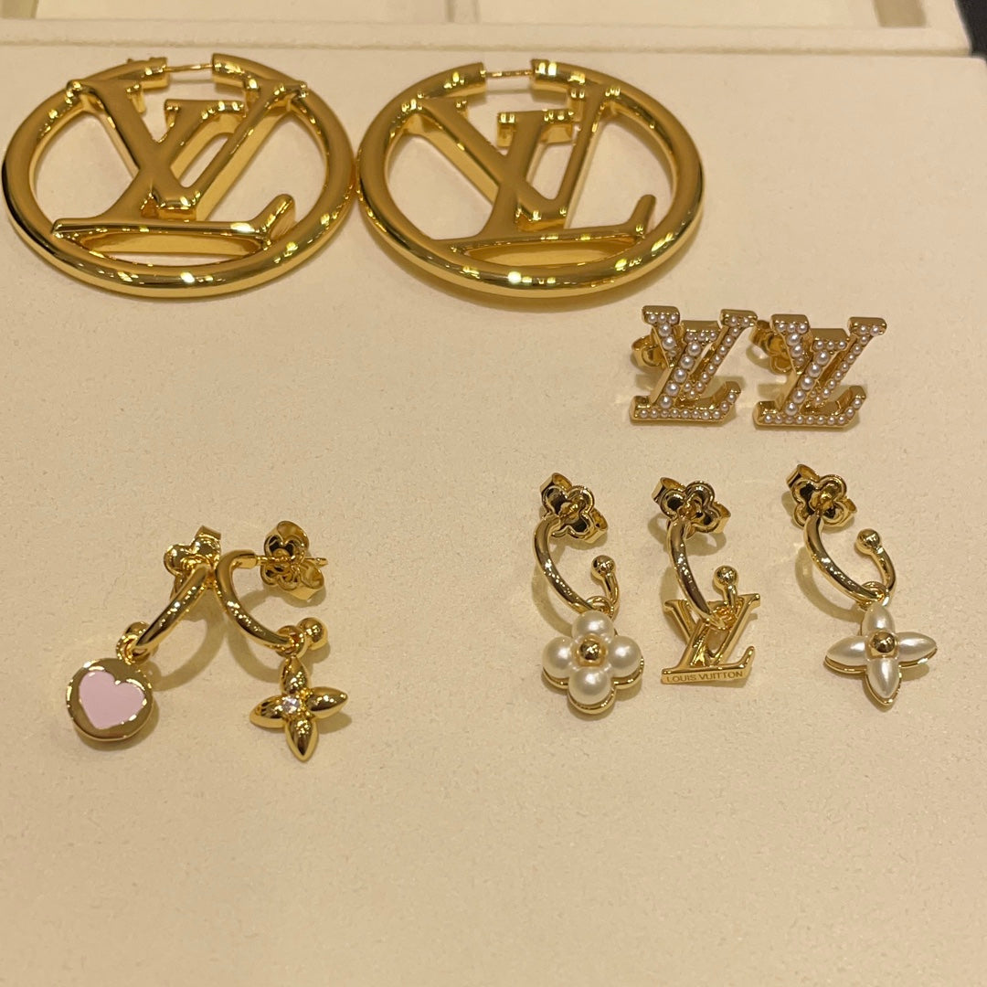 Louis Vuitton Luxury Earrings | Iconic Elegance & Boutique-Grade Quality 47
