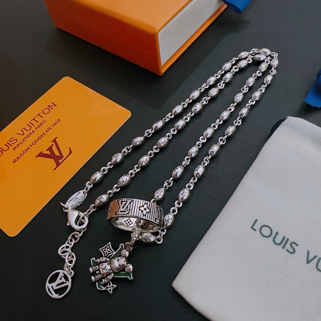 Louis Vuitton Luxury Necklace | Iconic Elegance & Boutique-Grade Quality 49