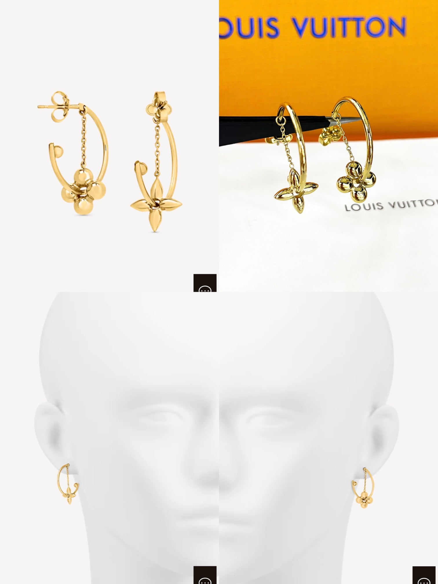 Louis Vuitton Luxury Earrings | Iconic Elegance & Boutique-Grade Quality 62