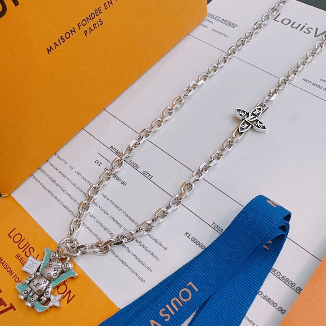 Louis Vuitton Luxury Necklace | Iconic Elegance & Boutique-Grade Quality 56