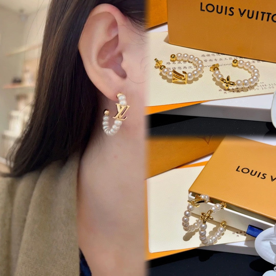 Louis Vuitton Luxury Earrings | Iconic Elegance & Boutique-Grade Quality 86