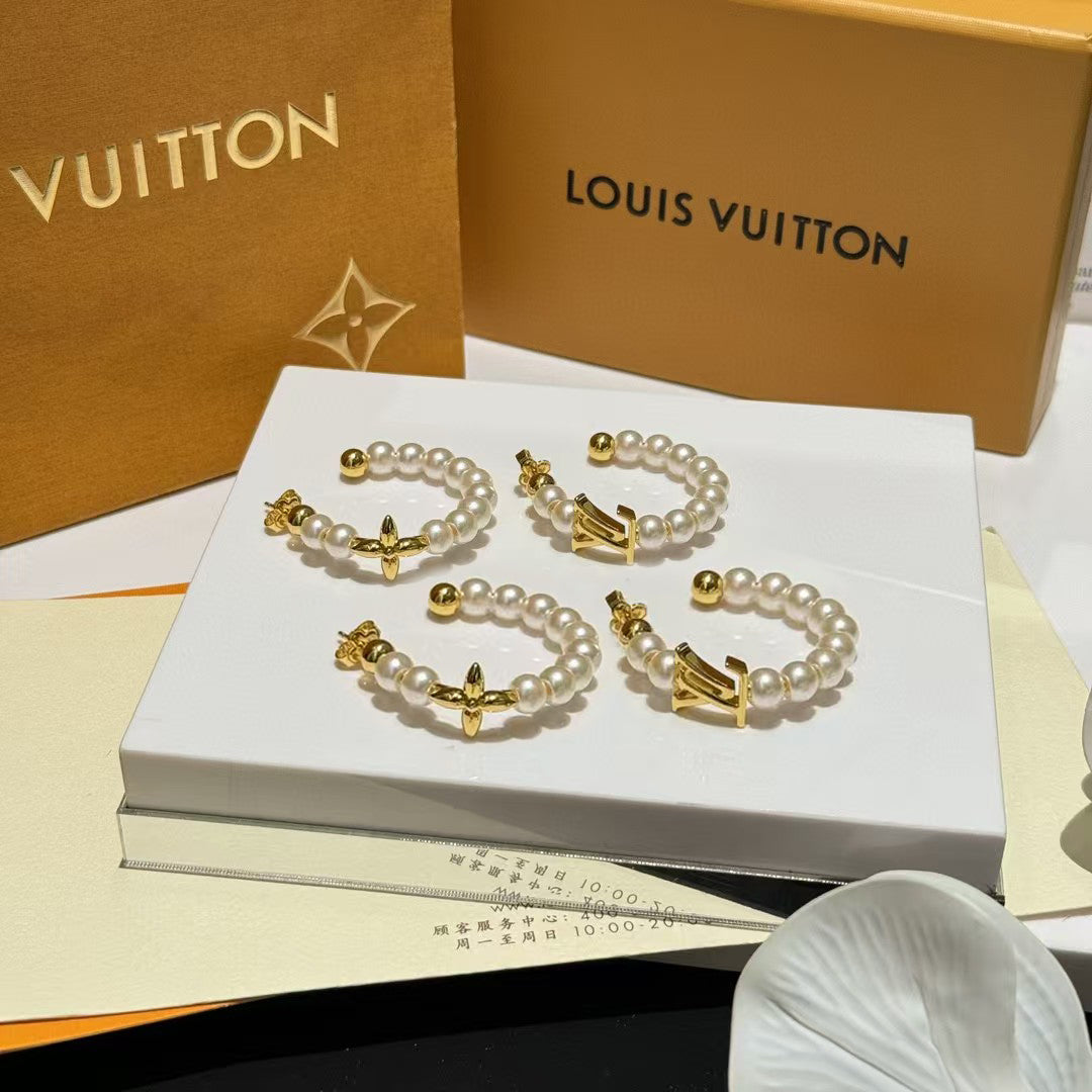 Louis Vuitton Luxury Earrings | Iconic Elegance & Boutique-Grade Quality 86