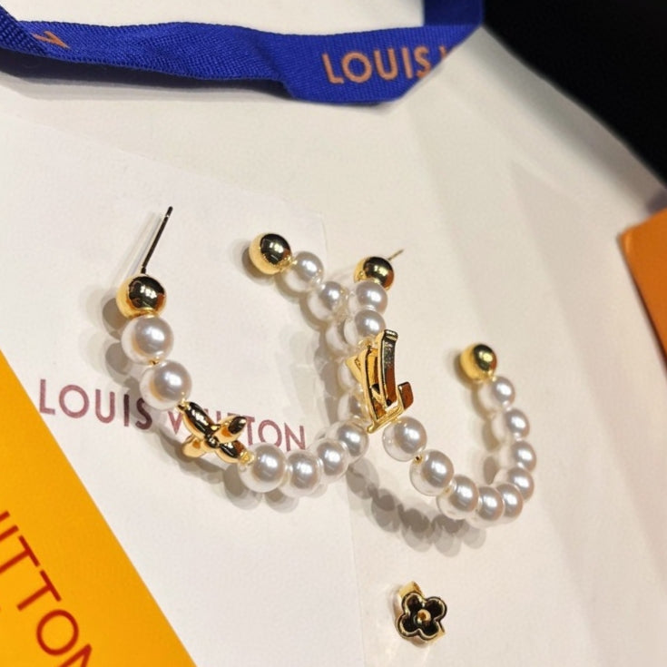 Louis Vuitton Luxury Earrings | Iconic Elegance & Boutique-Grade Quality 86