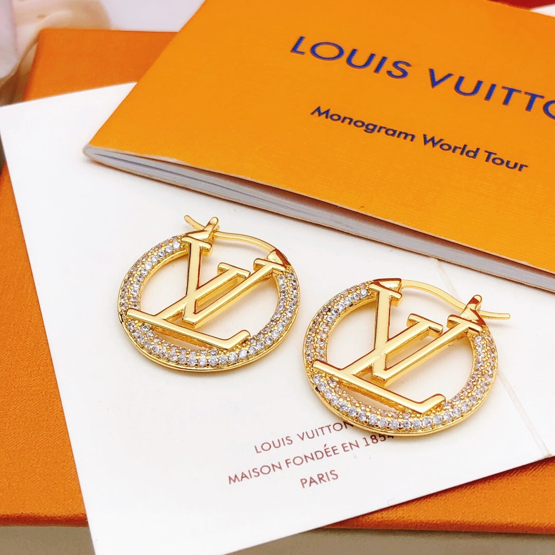Louis Vuitton Luxury Earrings | Iconic Elegance & Boutique-Grade Quality 91